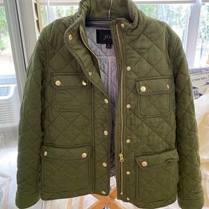 J.crew womens quilted downtown field jacket